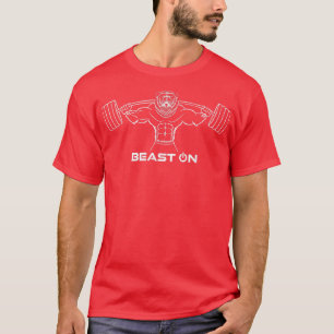 Gym Bear Fitness Beast on Gym Motivation Fitness S T Shirt