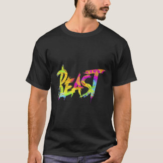 Gym Beast Bodybuilding Träning Humor Tie Dye Väg T Shirt