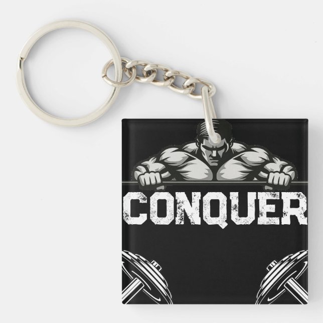 Gym Beast Keychain Veiny Dumbbell Hand (Framsidan)