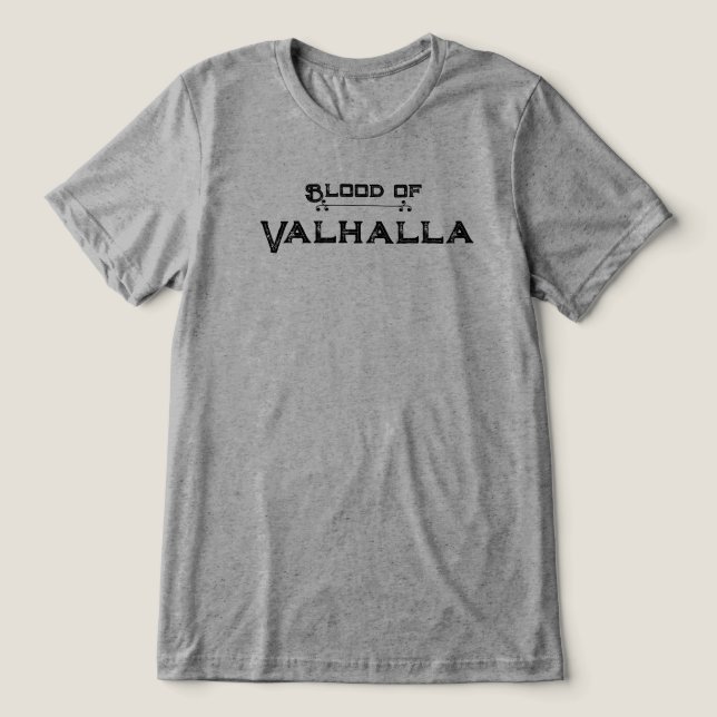 Gym/Blod av Valhallla T Shirt (Design Framsida)
