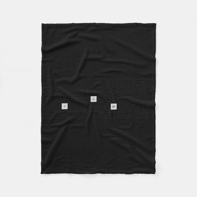 Gym Bodybuilding  Fleecefilt (Framsidan)