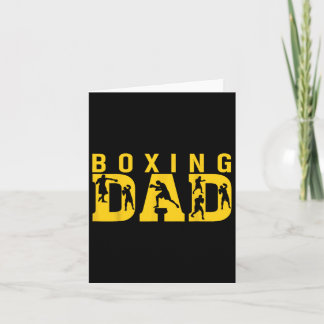 Gym Boxer Kärlek Pappa Boxing Älskare-träningsbox Kort