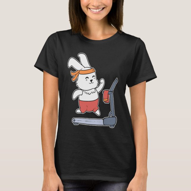 Gym Bunny Gym Buddy T Shirt (Framsida)