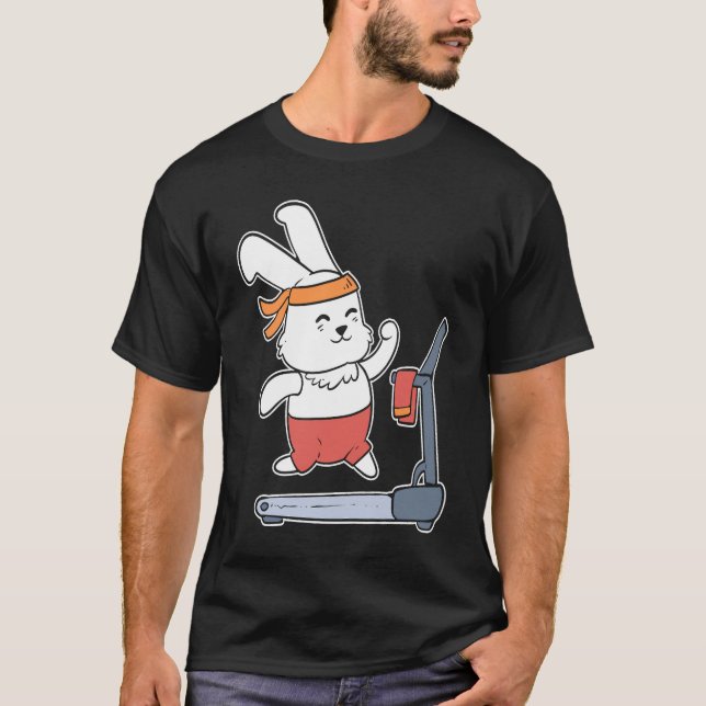 Gym Bunny Gym Buddy T Shirt (Framsida)