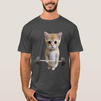 Gym Cat Dödlyft T Shirt