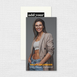 Gym CEO Manager Coach Personal Trainer Visitkort