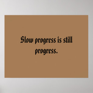 GYM-citattecken och lätt brun Poster