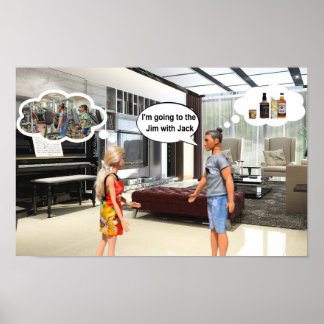 Gym eller Jim. Poster