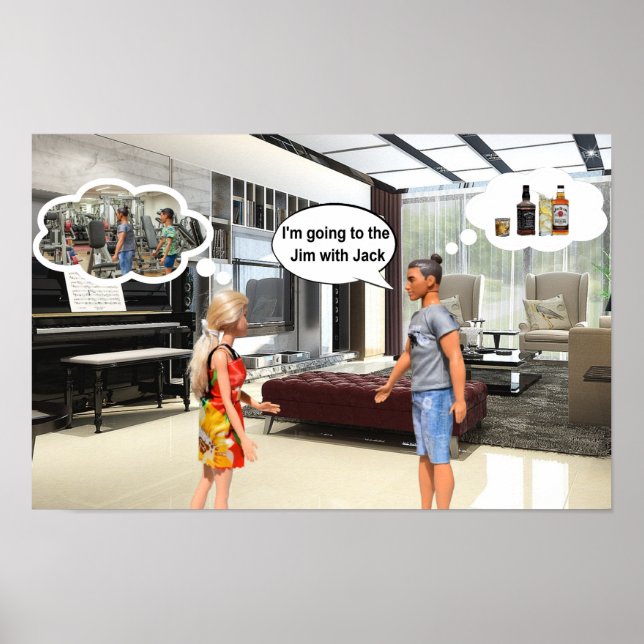 Gym eller Jim. Poster (Framsidan)