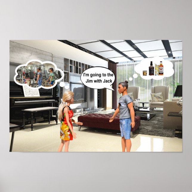 Gym eller Jim. Poster (Framsidan)