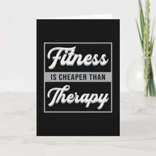 Gym Fitness Dance Dancing Sport Workout Gift Idea Kort