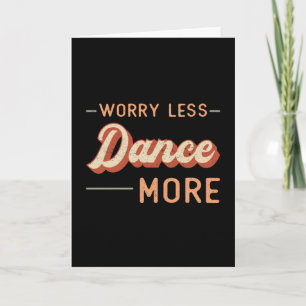 Gym Fitness Dancing Dance Workout Sport Gift Idea Kort