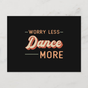 Gym Fitness Dancing Dance Workout Sport Gift Idea Vykort