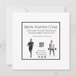 Gym Fitness Enthusiasts & Social Media ANTISTRESS Inbjudningar