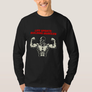Gym för Byggande av träningsfack för livuppdaterin T Shirt