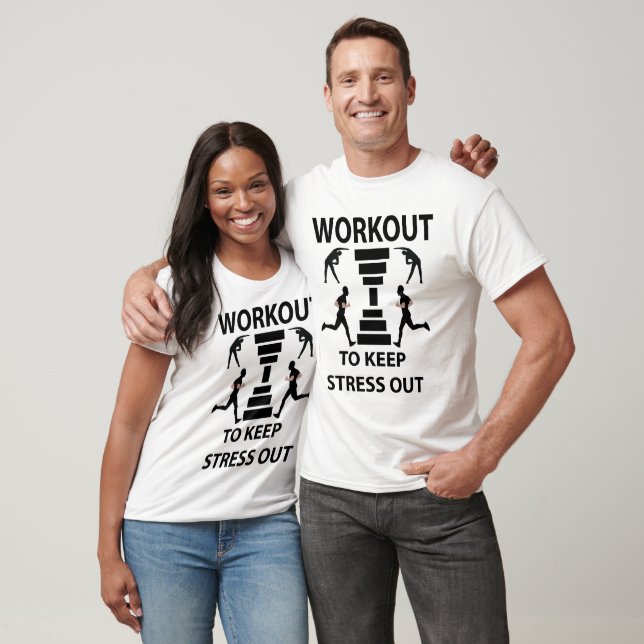 Gym för träning av träning t shirt (Unisex)