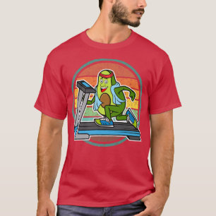 Gym Funny Avocado, Avocardio, Lustigt träningsprog T Shirt