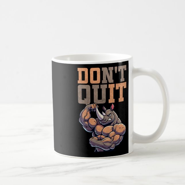 Gym Gift For Men Training Motivation Fitness Bodyb Kaffemugg (Höger)