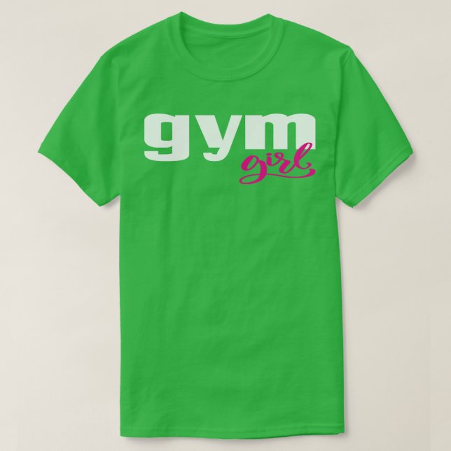 Gym Girl T Shirt (Design framsida)