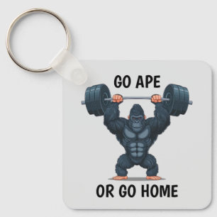 Gym Gorilla Nyckelring