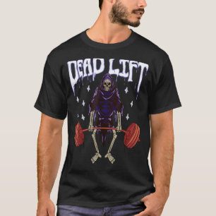 Gym Grim Reaper Deadlift Workout Occult 1 T Shirt