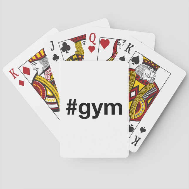 GYM Hashtag Casinokort (Baksidan)