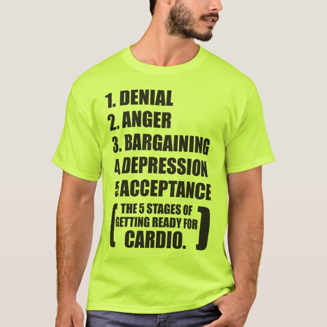 Gym Humor - Cardio Tröja (Framsida)