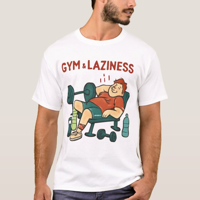 Gym? I Thought You Said Nap Time Shirt T Shirt (Framsida)