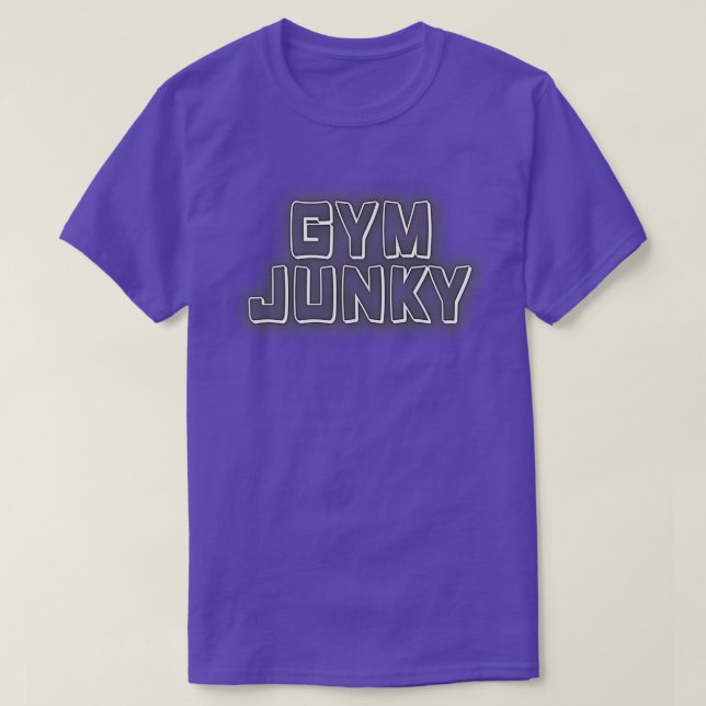 GYM JUNKY 26 T SHIRT (Design framsida)