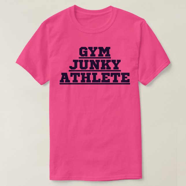 GYM JUNKY IDROTTSMAN T SHIRT (Design framsida)
