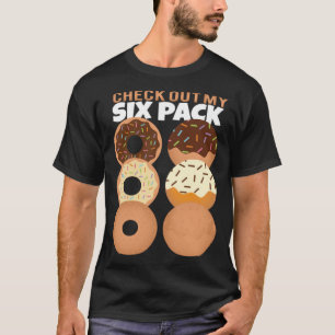Gym kolla in min sex-pack-donut sommarvaccinering t shirt