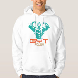 Gym Kraft Motivation Fitness Styrka Träning Hoodie