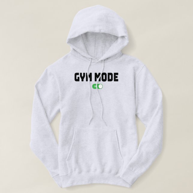 GYM-LÄGE PÅ HOODIE (Design framsida)