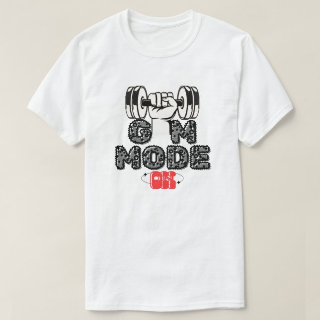 GYM-LÄGE PÅ T SHIRT (Design framsida)