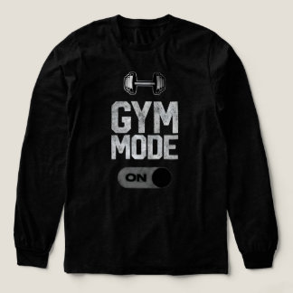 Gym Läge PÅ | Träningsmotivation Design T Shirt