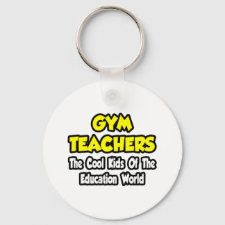 Gym lärare.. Coola Kids of Education World Nyckelring