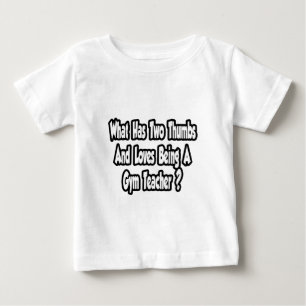 Gym Lärare Joke.. Två tummar T-shirt
