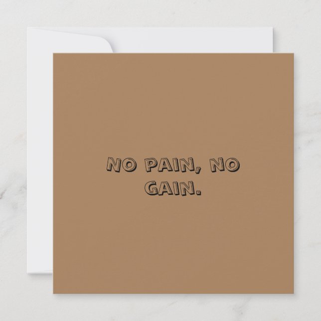 GYM-motivation Anpassad text  Och Ljusbrun (Framsida)