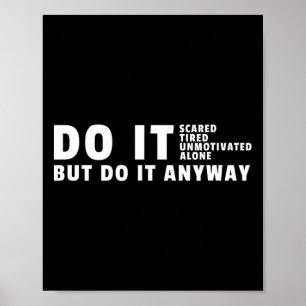 Gym Motivation Bodybuilding Poster