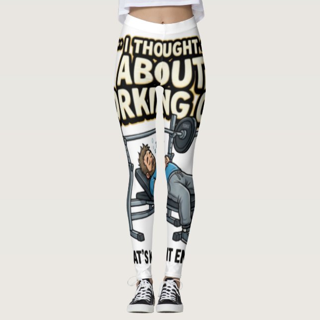 Gym motivation leggings (Framsida)
