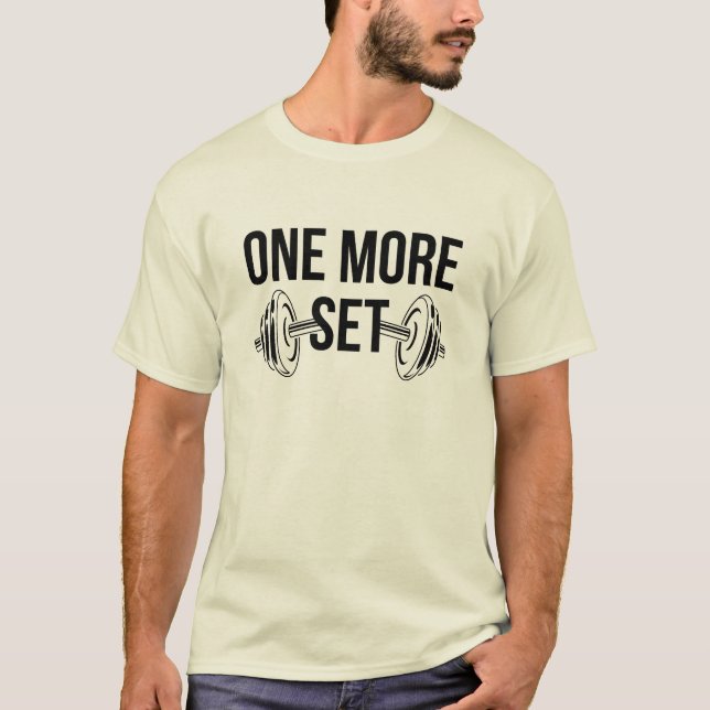 Gym Motivation T Shirt (Framsida)