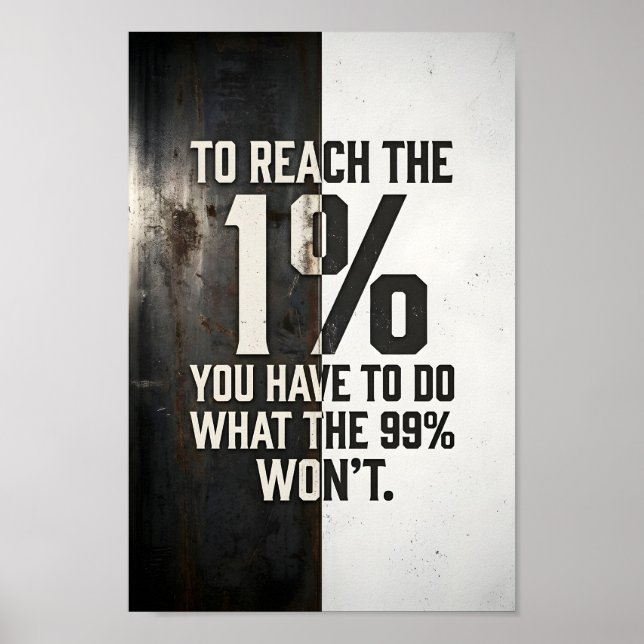 gym motivation väggkonst (Framsidan)