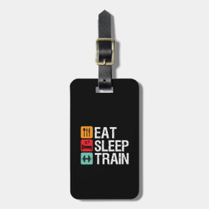Gym Motivation Workout Fitness Eat Ssov Tåg Bagagebricka