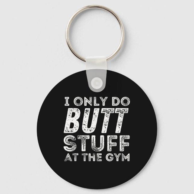 Gym- och bodybuilding-tröjor Uni Workout - Svart  Nyckelring (Framsida)