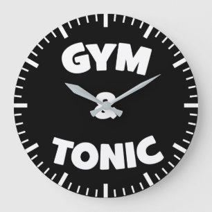 Gym och tenn - Ljudig Novelty-workout Stor Klocka
