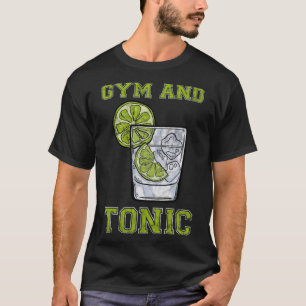Gym och tonisk Gin Sprit Pub T Shirt