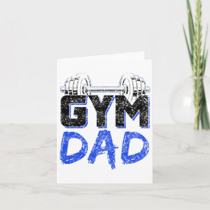 Gym Pappa Fitness Workout Tjock för viktningsutbil Kort