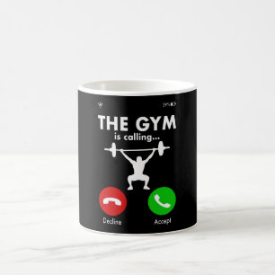 Gym Powerlift Bodybuilding Sstickande gåva Kaffemugg