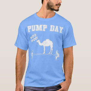 Gym Pump Day Camel s Fitness Barbell Manar Women G T Shirt