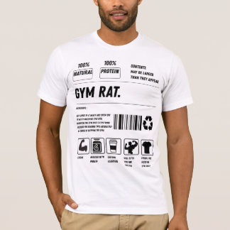 Gym Rat Formula: Handle With Gains T Shirt